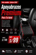Apoyabrazos Premium para Auto