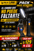 Pack Luz Led + Herramientas